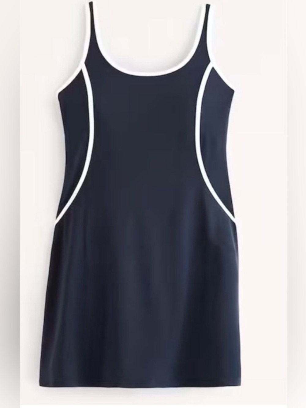 Abercrombie & Fitch Navy and White Skort Mini Dress